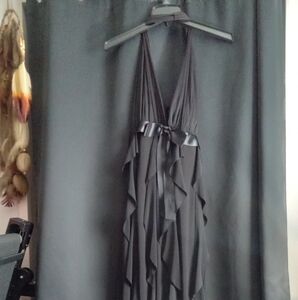 Betsy and Adam Ruffled gown